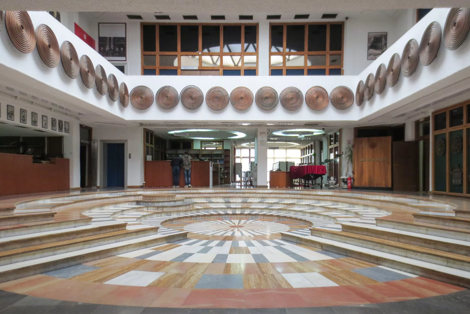 Library mosaic